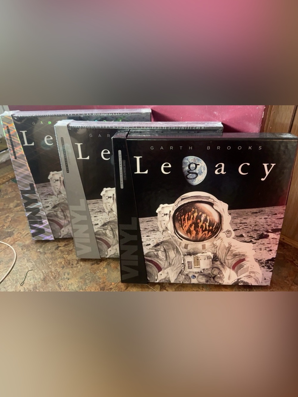 Garth Brooks Legacy Collection 3 Box Set – Matching #005058 – Vinyl + CDs